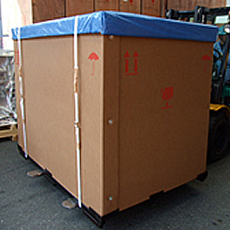 強化ダンボール梱包姿